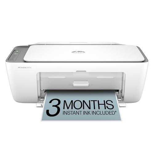 HP DeskJet 2855e Wireless All-in-One Color Inkjet Printer, Scanner, Copier, 61% off at Amazon