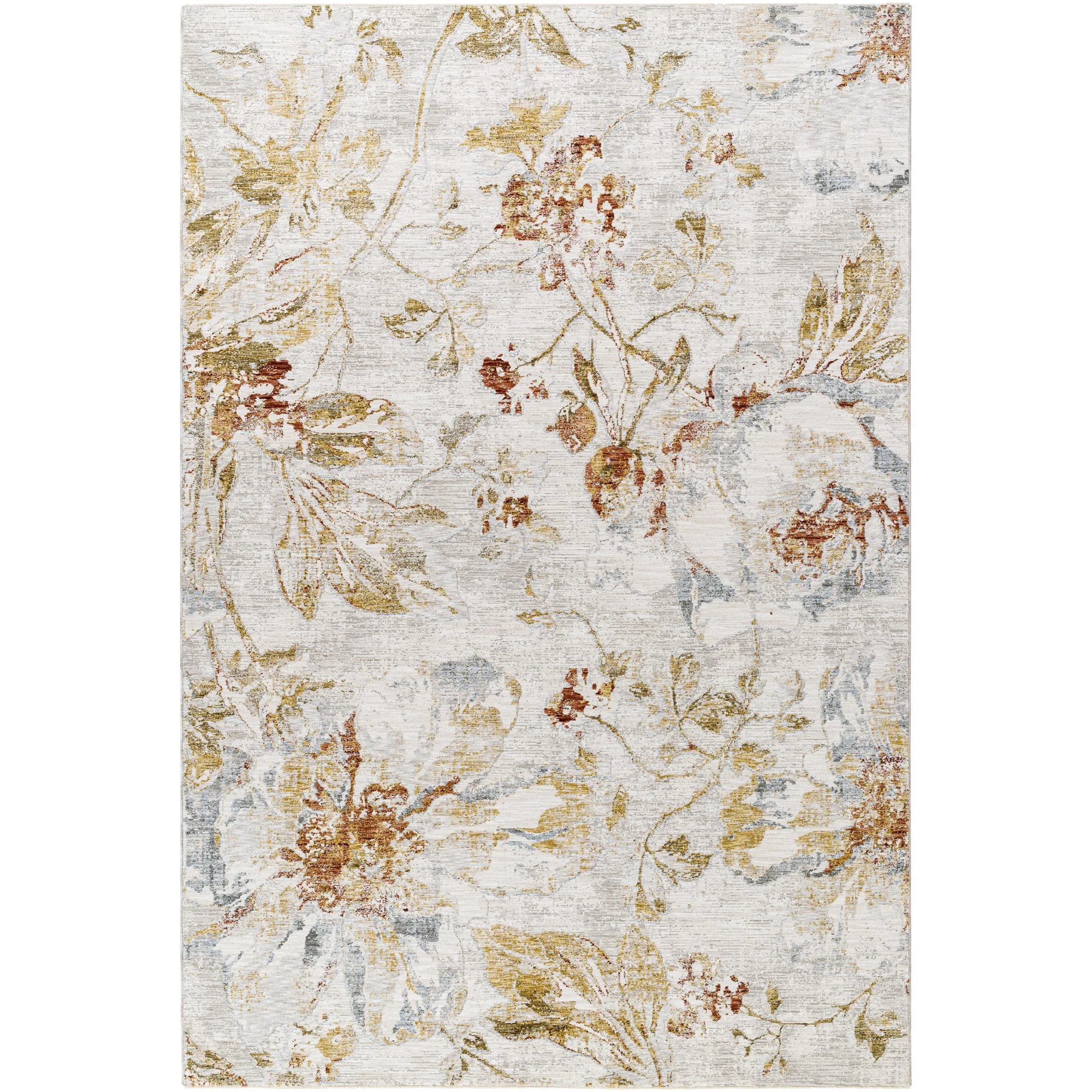 Jehanne Floral Indoor Rug, 80% off at Wayfair