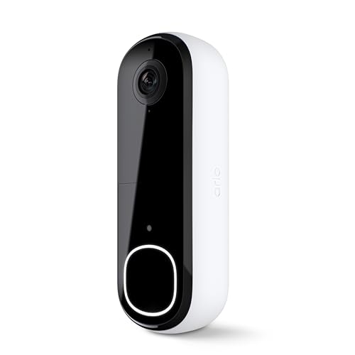 Arlo Video Doorbell 2K (2nd Gen, Latest Release), Wireless or Wired, Package, 64% off at Amazon