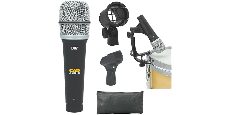 CAD Audio D87 Dynamic Instrument Mic, 69% off at Woot