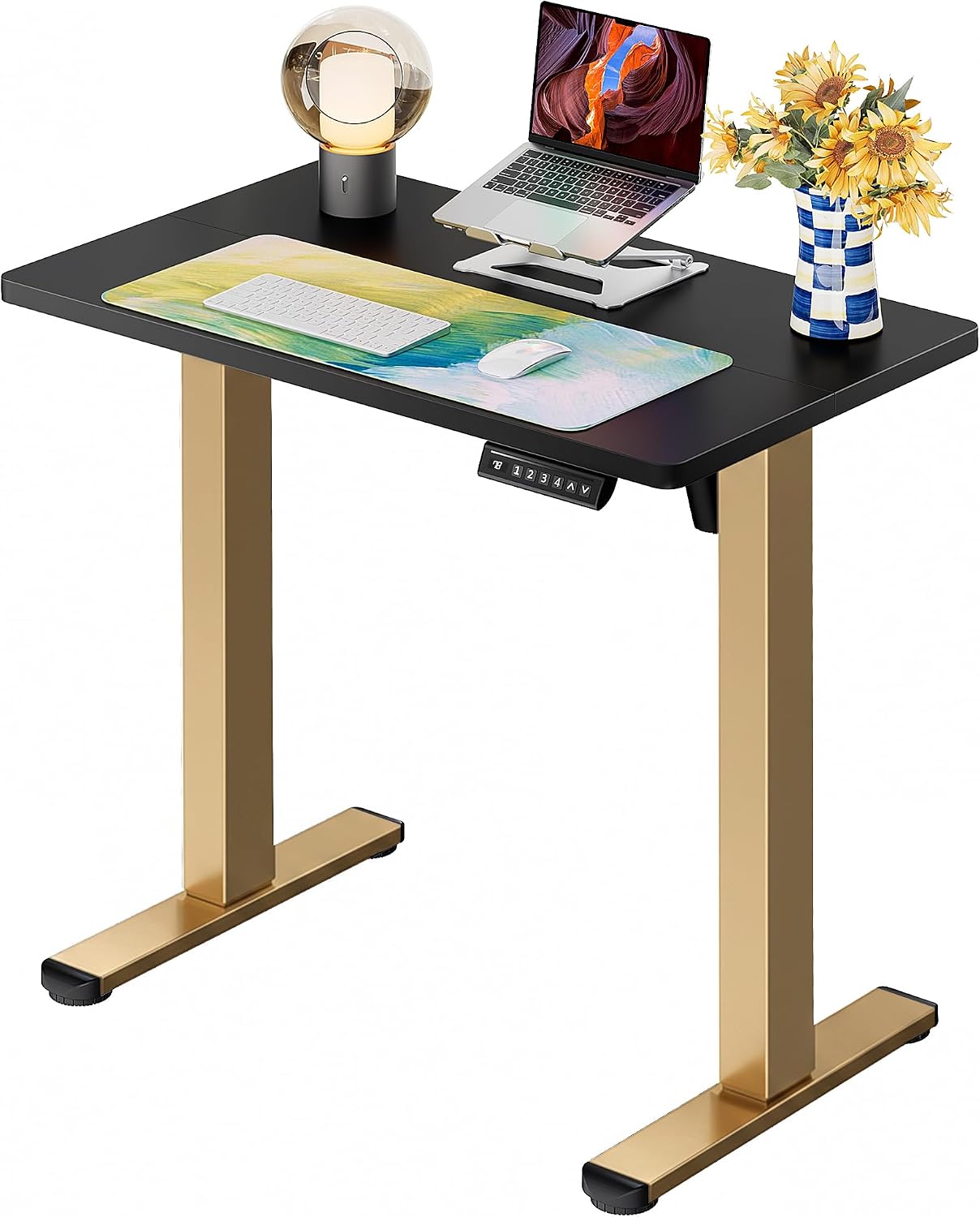 ErGear Height Adjustable Electric Standing Desk, 32 x 19 Inches Sit Stand, 46% off at Amazon