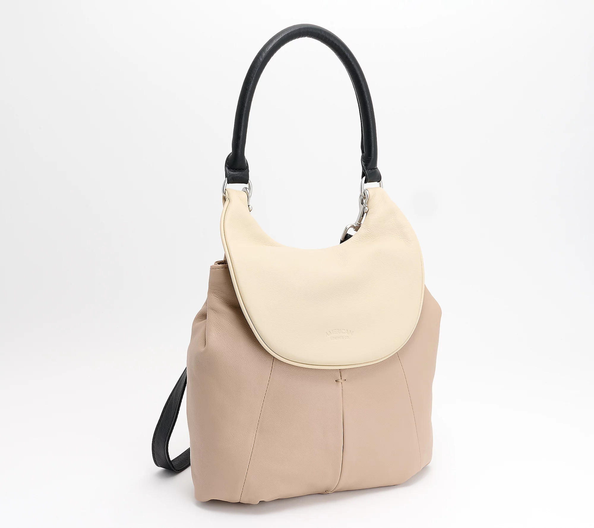 American Leather Co. 2-in-1 Leather Bag, 67% off at QVC