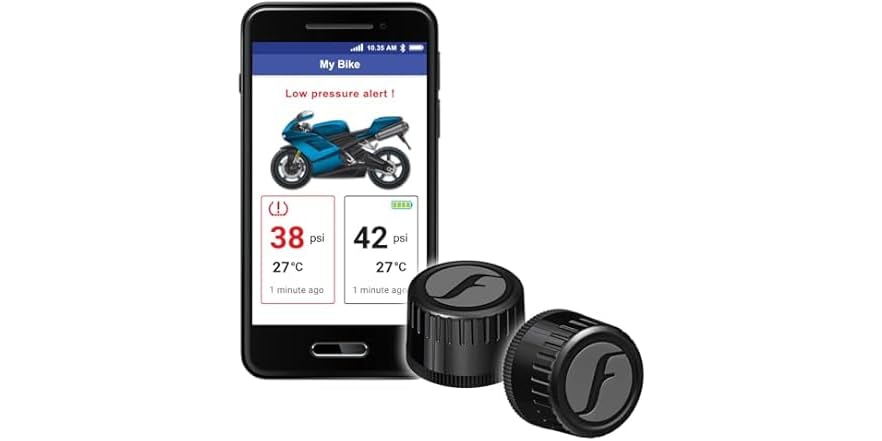 FOBO Bike TYRE Pressure Monitor System, 65% off at Woot