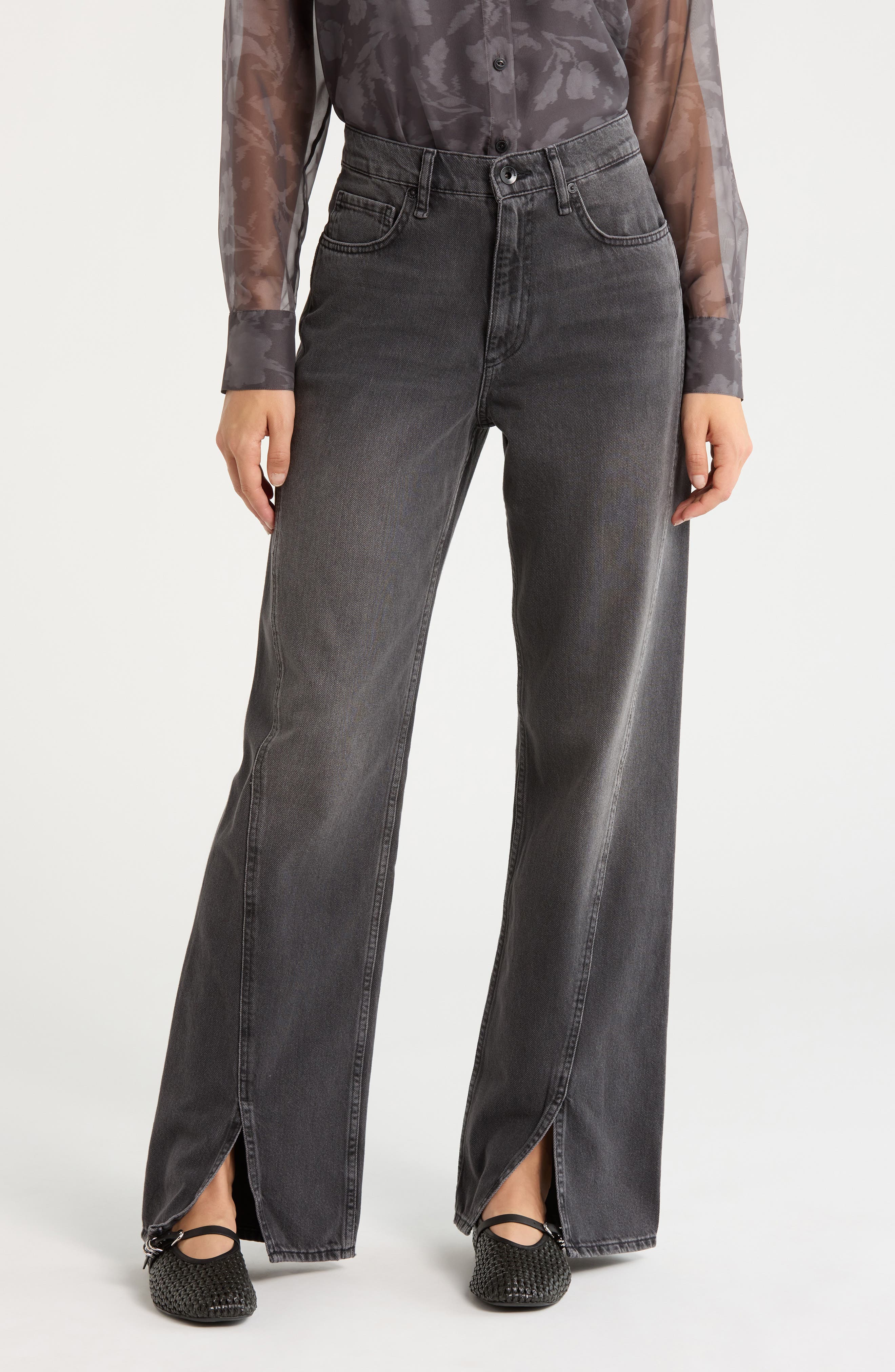rag & bone Shannon High Waist Split Jeans, 73% off at Nordstrom Rack