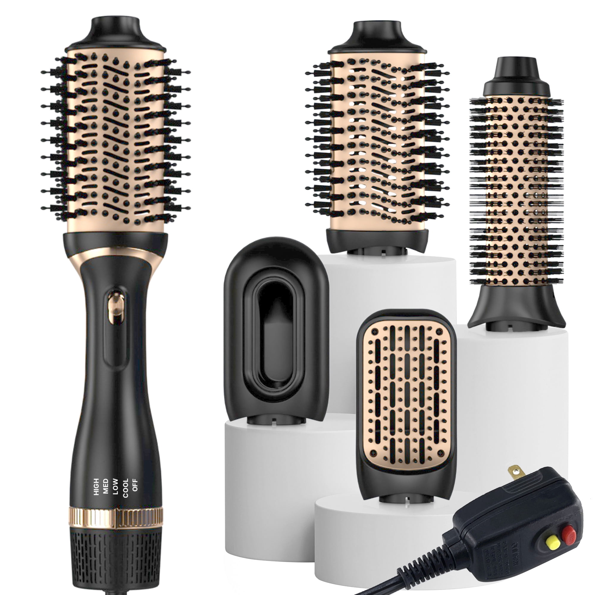NICEBAY by SKIMI Hair Dryer Brush, Blow Dryer Brush, Curly, Dry, Oval, 49% off at Walmart