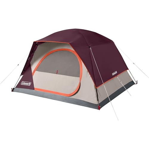Coleman Skydome Camping Tent with 5 Minute Setup, 2/4/6/8 Person Weatherproof, 35% off at Amazon