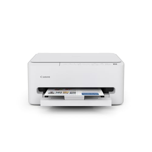 Canon PIXMA TS4320 Wireless Color Inkjet Printer for Duplex Printing, White, 50% off at Amazon
