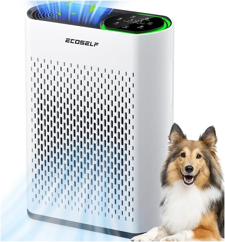 Air Purifier for Large Room, Cleans 2,400 ft² in 30 Mins, 3-Stage, 70% off at Amazon